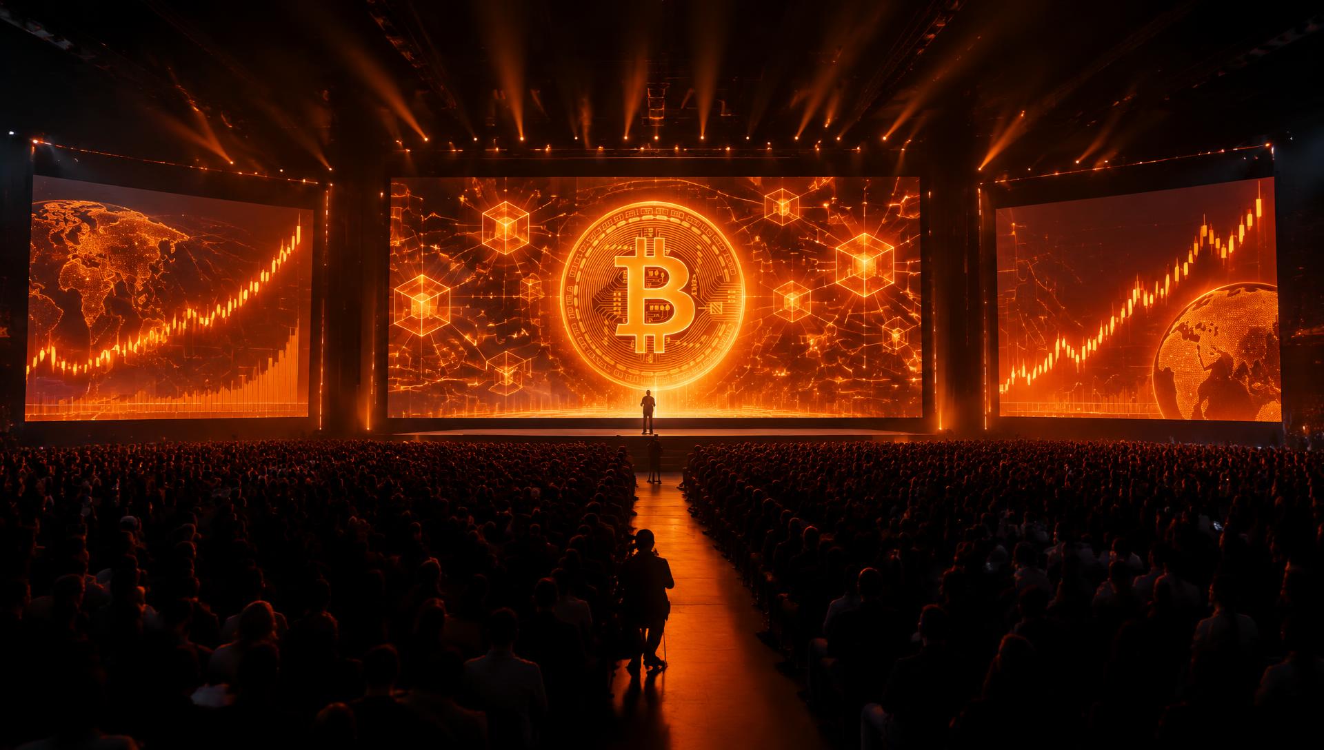 CryptoCon conference concept
